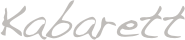 Kabarett